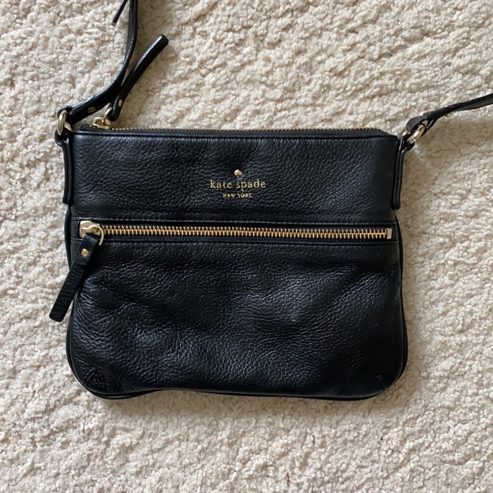 Black Kate spade crossbody bag